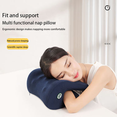 Ergonomic Nap Pillow – All-in-One Support for Neck, Back, and Office Naps